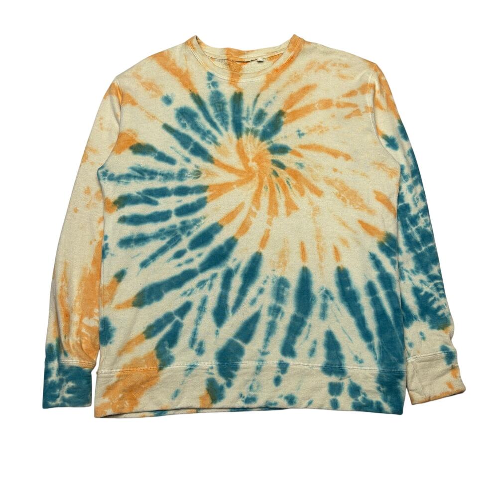 Jungmaven Hemp Organic Tie Dye Sweatshirt Pullover Men's Large